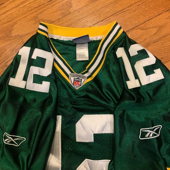 Super Bowl XLV Green Bay Packers Aaron Rodgers NFL Reebok jersey - Picture 6 of 10